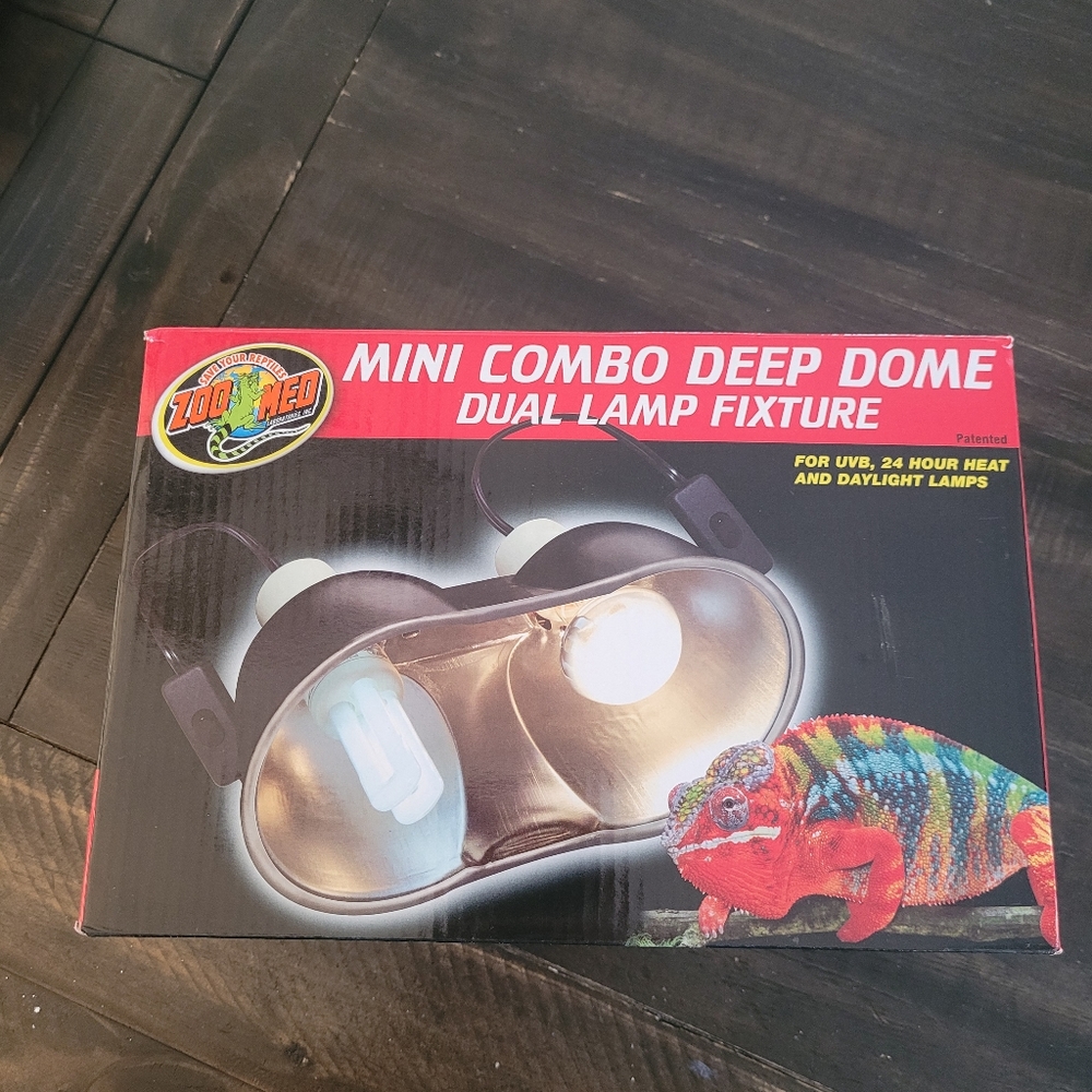 Zoo med mini combo deep dome Reptile Lamp Fixture